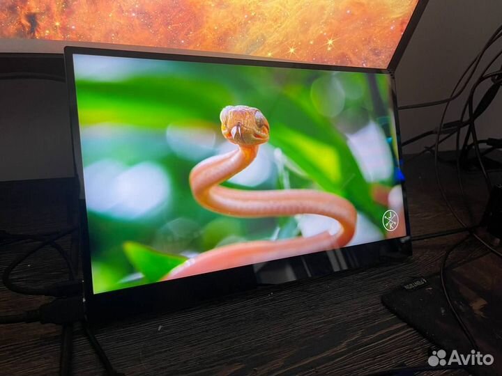 Портативный 2К монитор 144 Гц, 15,6