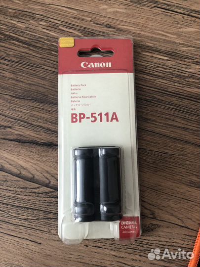 Аккумулятор canon bp-511a