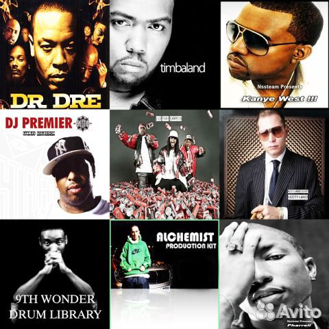 Сэмплы для Akai MPC studio sample pack1