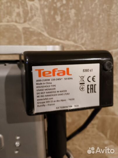 Гриль tefal optigrill xl