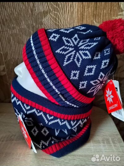 Новый комплект из шерсти мериноса мужской