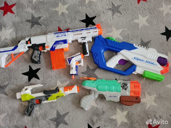 Бластеры nerf