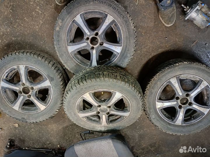 Литые диски R14 на Daewoo Nexia, Chevrolet Lanos