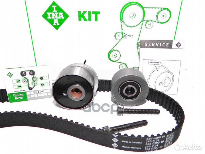 Комплект ремня грм opel/GM 1.6/1.8 04- 530 0724