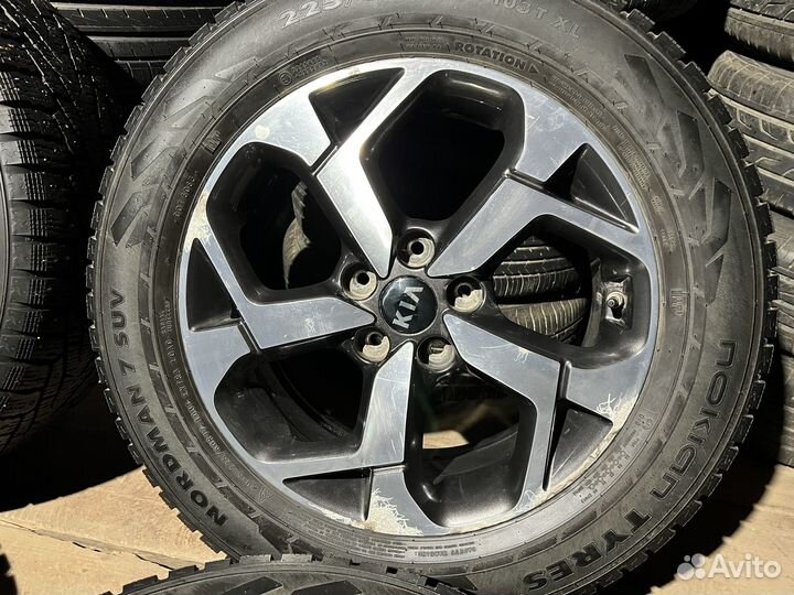 Колеса r17 sportage 225/60