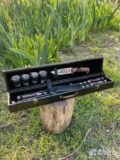 Подарочный шашлычный набор кизляр