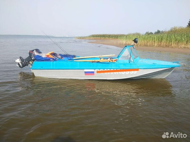 Казанка 5 с мотором Тохатсу 40