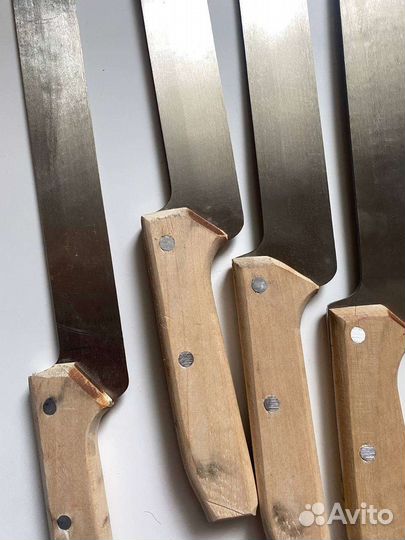 Ножи для разделки мяса, точилки, цена за все