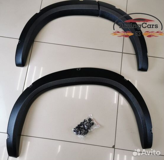 Арки колес на Шевроле Нива ваз 2123 под болты