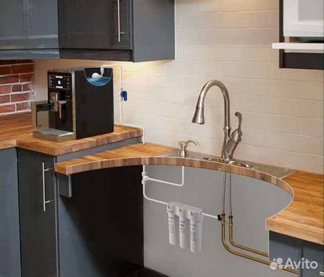 Подключение кофемашины к водопроводу