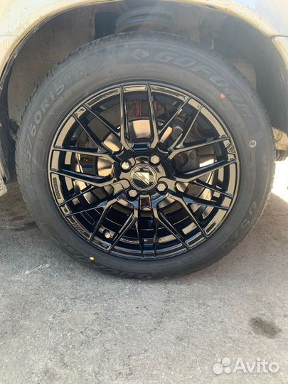 Литье диски r15 4x98 с резиной