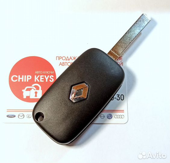 Ключ зажигания Renault Fluence Megane / 7701210034