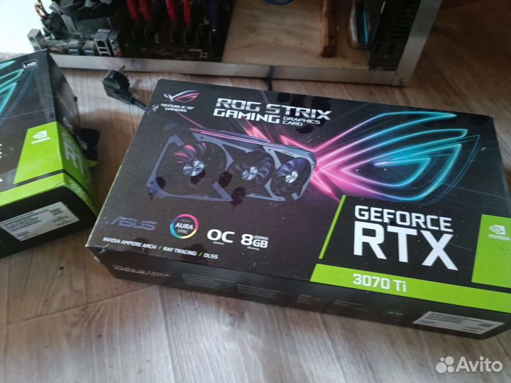 Видеокарты RTX 3070TI