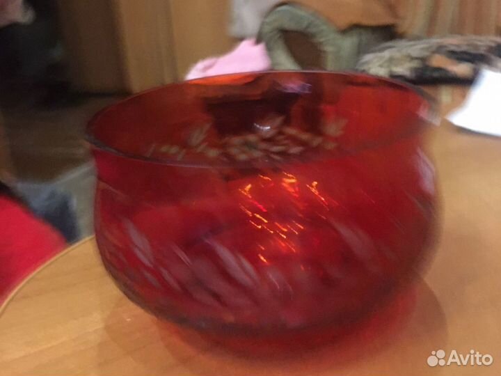Ваза для фруктов из времен СССР диам 18см Сост Отл