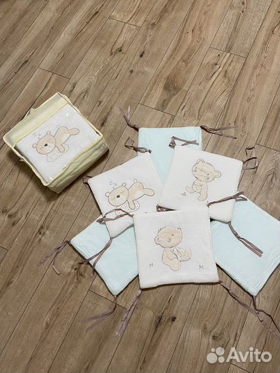 Бортики в кроватку