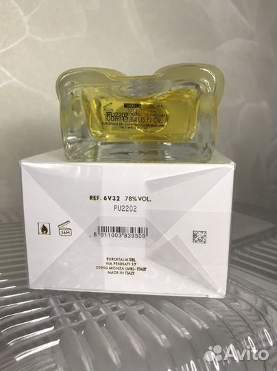 Moschino Toy 2 парфюмерная вода 100мл