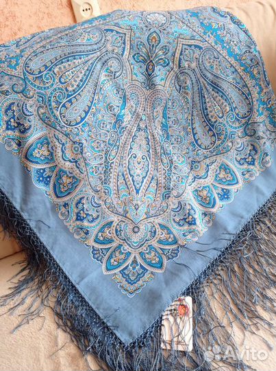 Платок шаль шерсть