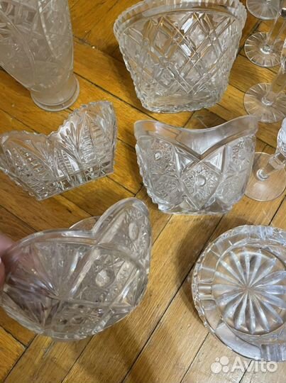 Хрустальная посуда СССР