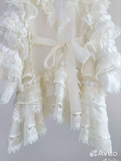 Платье женское белое Zimmermann