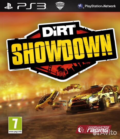 Dirt Showdown PS3, английская версия