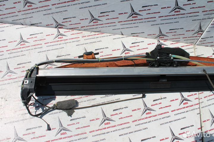 Шторка мерседес w221 задняя