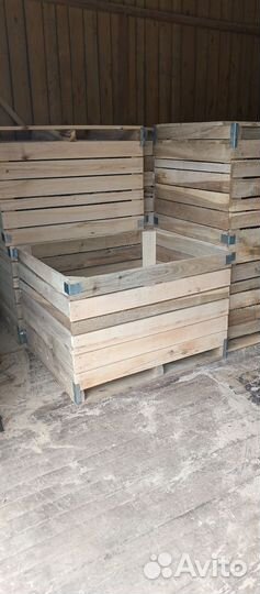 Производство деревянных контейнеров и поддонов