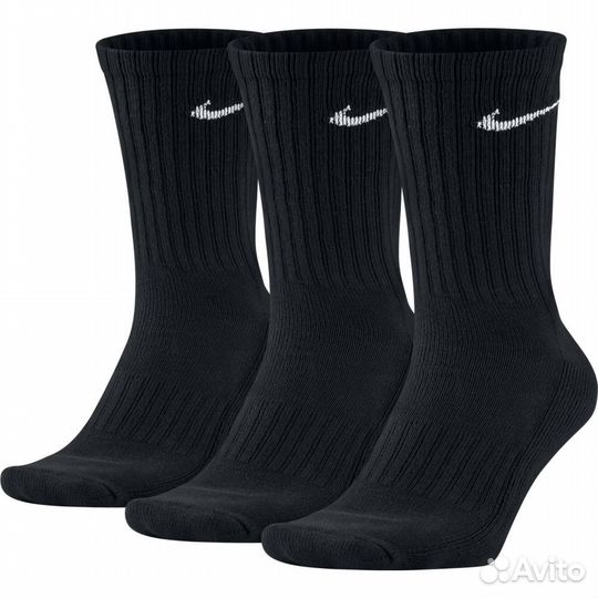 Носки Nike Value Cotton Crew 3PPK, 3 пары