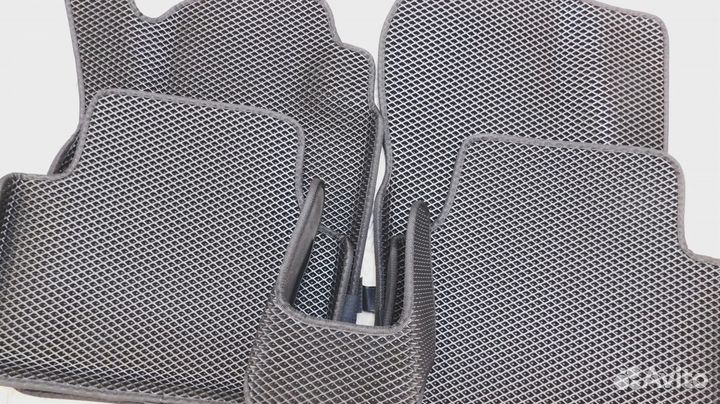 Eva коврики с бортами октавиа а7