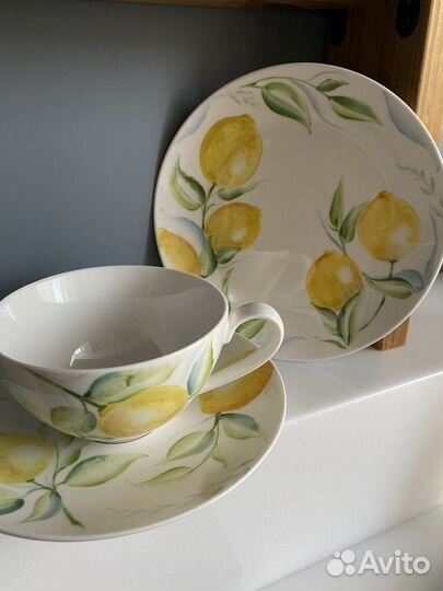 Чайный набор/ чайная пара/ тарелка десертная