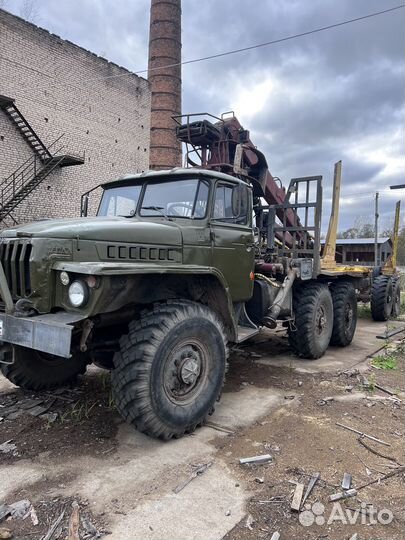 Урал 4320 с КМУ, 1986