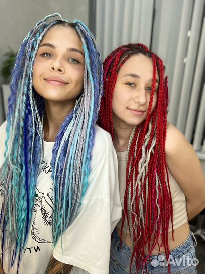 Афрокосы / Дреды