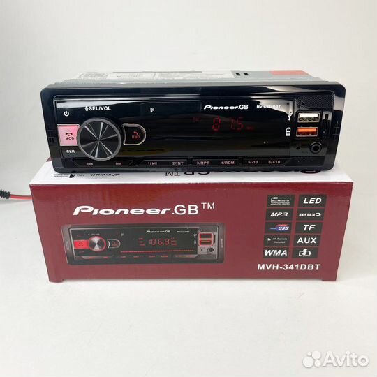 Магнитофон Pioneer-GB MVH-341BT