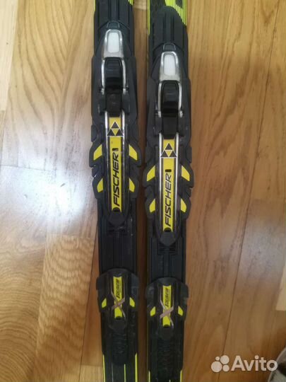 Беговые лыжи комби с чехлом и креплениями