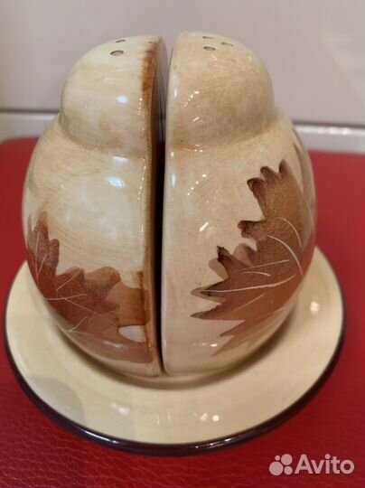 Солонка и перечница СССР керамика
