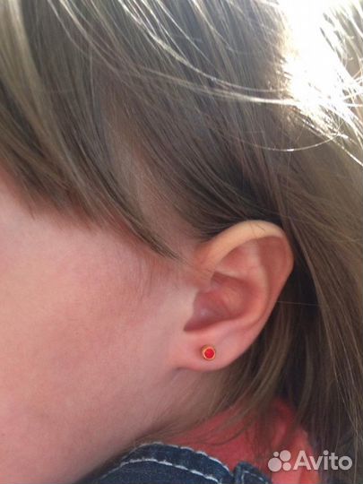 Серьги пусеты