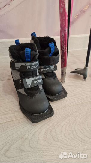 Лыжи детские беговые 110 см