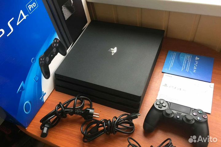 PS4 Playstation 4 pro+1тб+игра на выбор