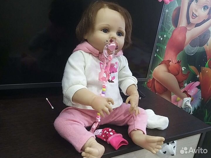 Кукла Реборн (Reborn) девочка 60 см