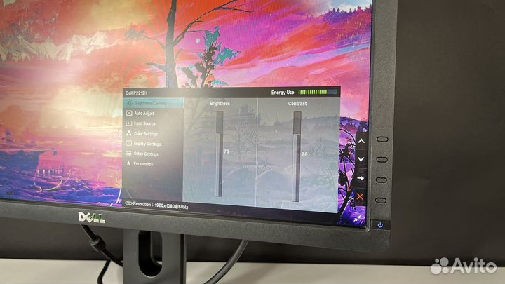 Мониторы Dell P2212H fullHD 22 дюйма