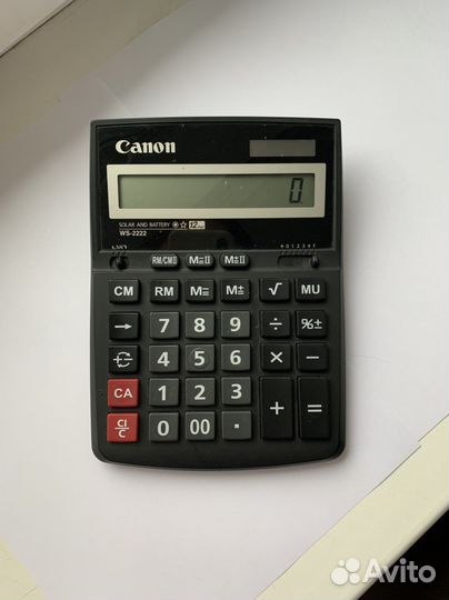 Калькулятор Canon