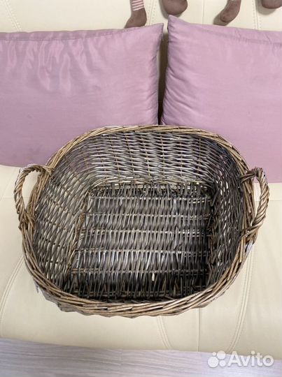 Корзина плетеная