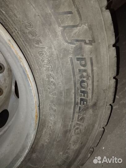 Колесо с диском 295/80R 22.5