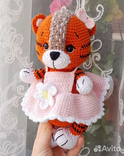 Вязаные игрушки ручной работы
