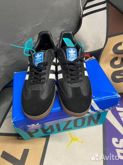 Кроссовки Adidas Samba Black Оригинал