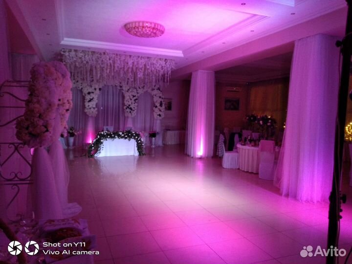 Аренда звука, светового оборудования, тяжёлый дым