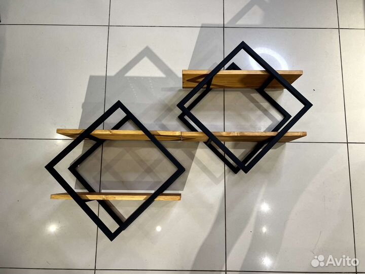 Полки в стиле лофт