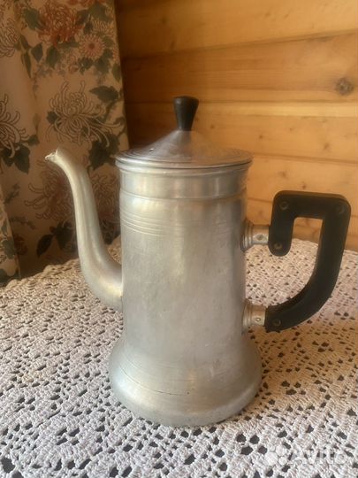 Кофейник алюминиевый СССР