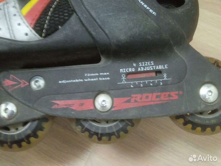 Роликовые коньки детские Roces Flash 3.0