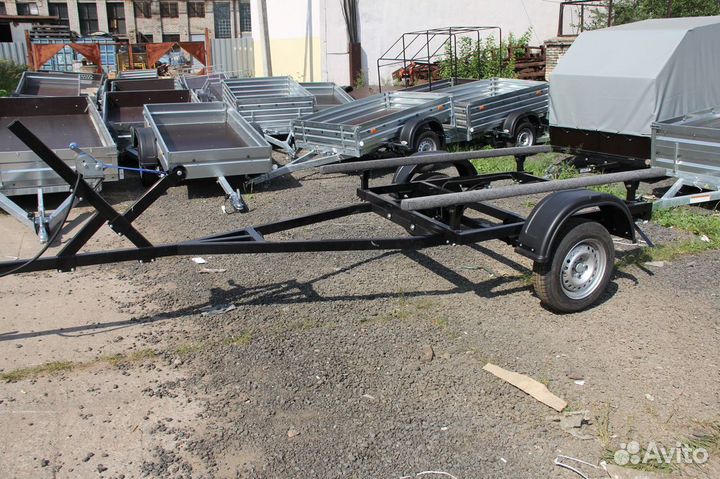 Прицеп для лодки (самосвальный, не бу)