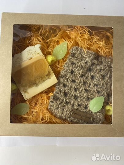 Мочалка ручной работы